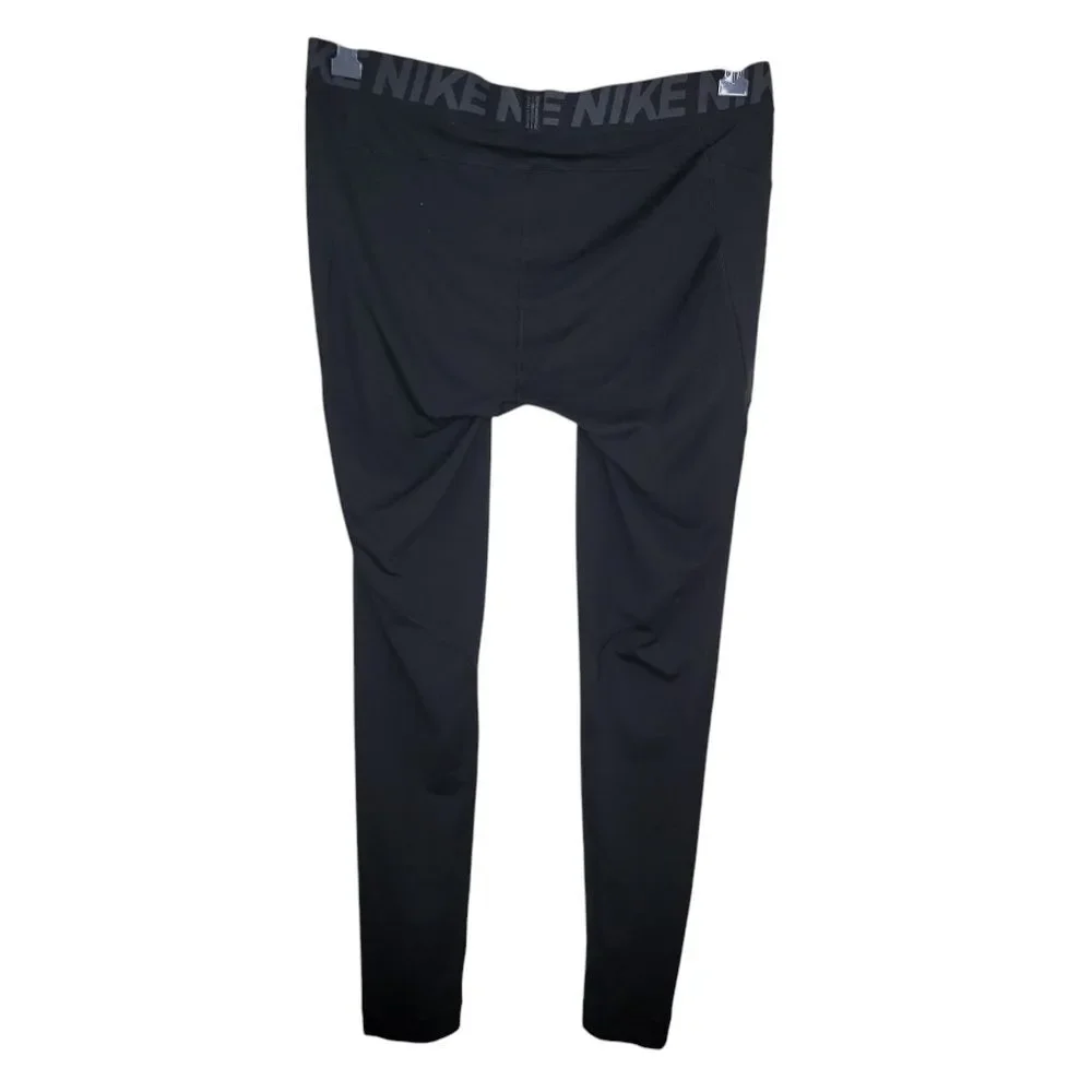 Nike Dri-fit Black Athletic Tights Pants Size Large
